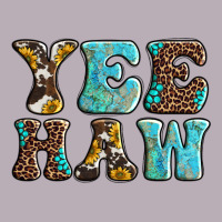 Western Sunflowers Turquoise Leopard Yee Haw Vintage Tee | Teevron
