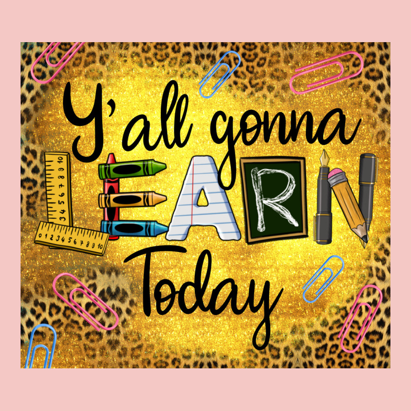 Western Y'all Gonna Learn Today Urban Heavy Tee by LillyAllenDesigns | Teevron