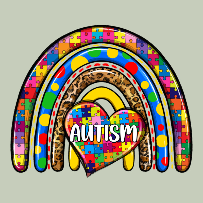 Autism Rainbow Ladies Tee by Zillion Design Studio | Teevron