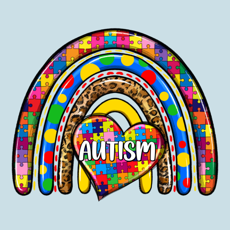 Autism Rainbow Ladies Tee by Zillion Design Studio | Teevron