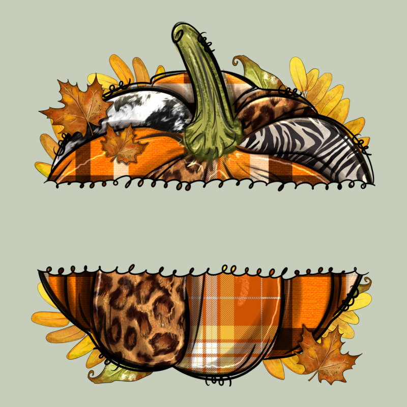 Personalized Fall Pumpkin Ladies Tee by texasbilliewilder | Teevron