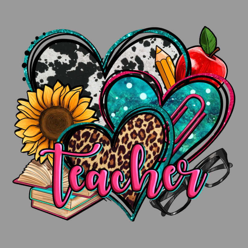 Teacher Hearts Vintage Hoodie by Jasminsmagicworld | Teevron
