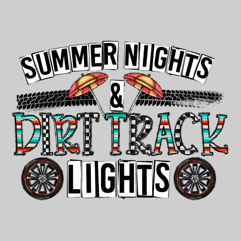 Summer Night & Dirt Track Lights Premium Tee by CowhideDigitalArt | Teevron
