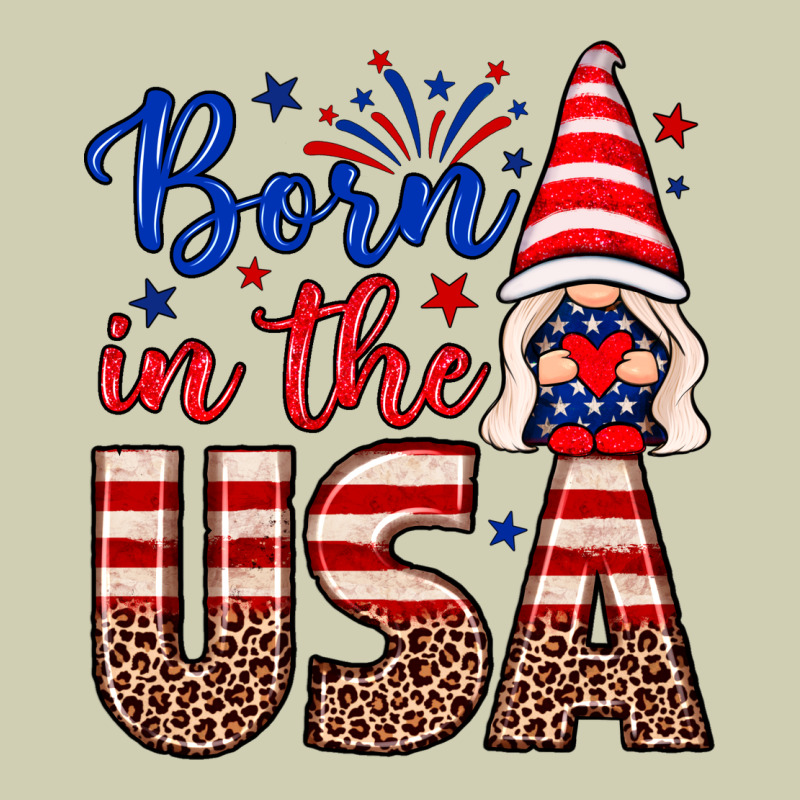 Born In The Usa Gnome Heavy Core Tee by Neo Western | Teevron
