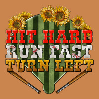 Hit Hard Run Fast Turn Left Heavyweight Hoodie | Teevron
