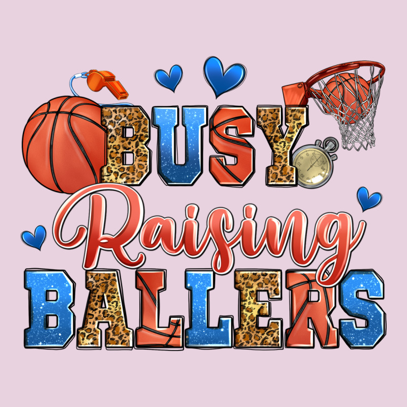 Busy Raising Ballers Basketball Ladies Tee by Zillion Design Studio | Teevron