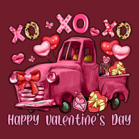Xo Xo Xo Happy Valentine's Day Truck Zipper Hoodie | Teevron