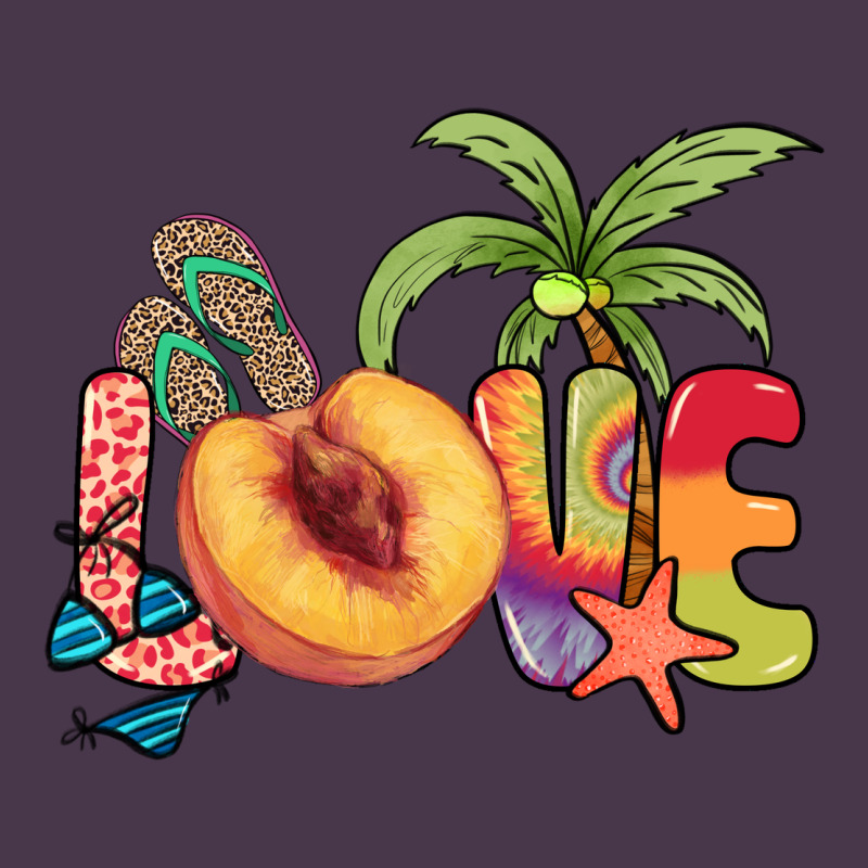Love Peach Summer Heavyweight Hoodie by NancyCooperArtShop | Teevron