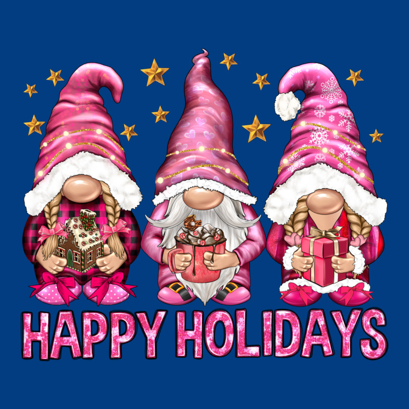 Happy Holidays With Gnomes Premium Sweatshirt by NancyCooperArtShop | Teevron