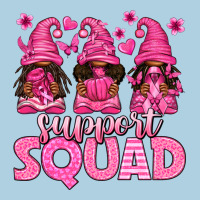Breast Cancer Afro Gnomies Support Squad Premium Hoodie | Teevron