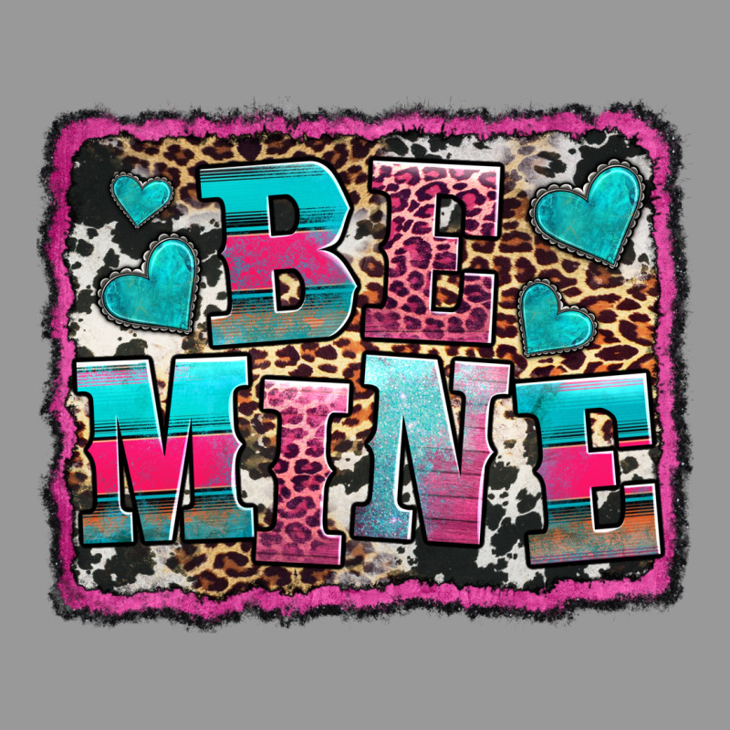 Be Mine Western Valentine's Day Vintage Hoodie by AdoDesignShop | Teevron
