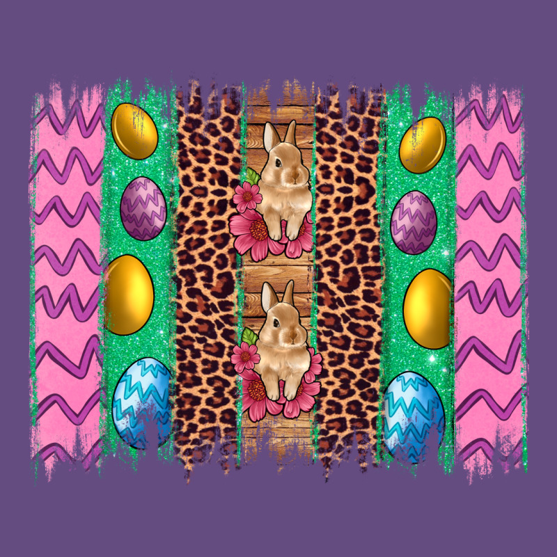 Easter Leopard Egg Bunny Brush Stroke Vintage Hoodie by Artiststas | Teevron