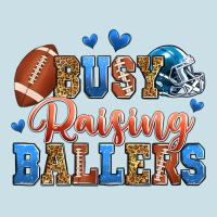 Busy Raising Ballers American Football Ladies Tee | Teevron