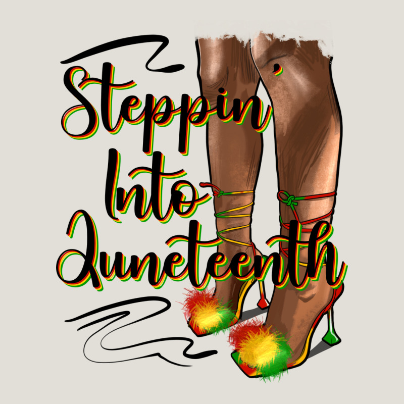 Steppin' Into Juneteenth Heels Heavy Core Tee by HRA Design Shop | Teevron