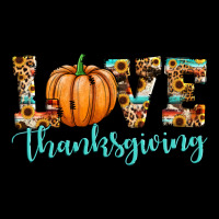 Love Thanksgiving Pumpkin Ladies Tee | Teevron