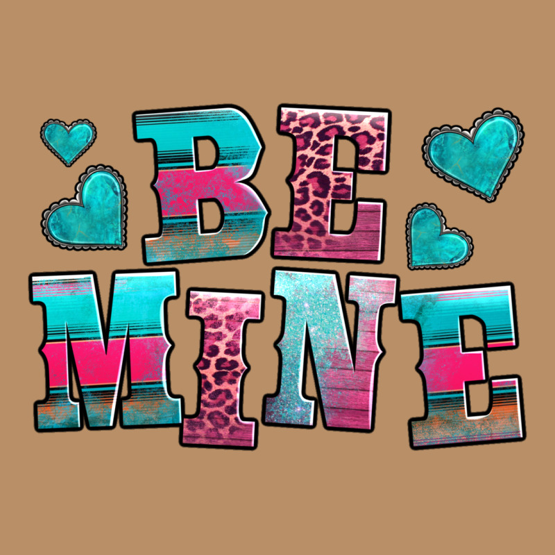 Be Mine Western Valentine's Day No Background Vintage Hoodie by AdoDesignShop | Teevron