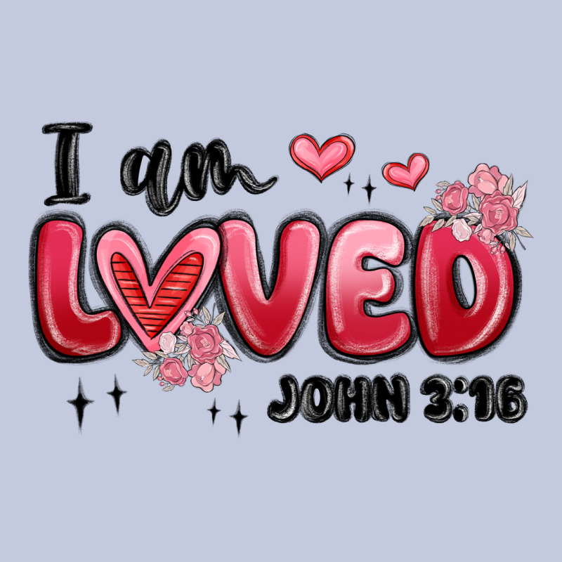 I Am Loved John 3 16 Long Sleeve Tee by MaliasSmallBusiness | Teevron