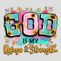 God Is My Refuge And Strength Zipper Hoodie | Teevron