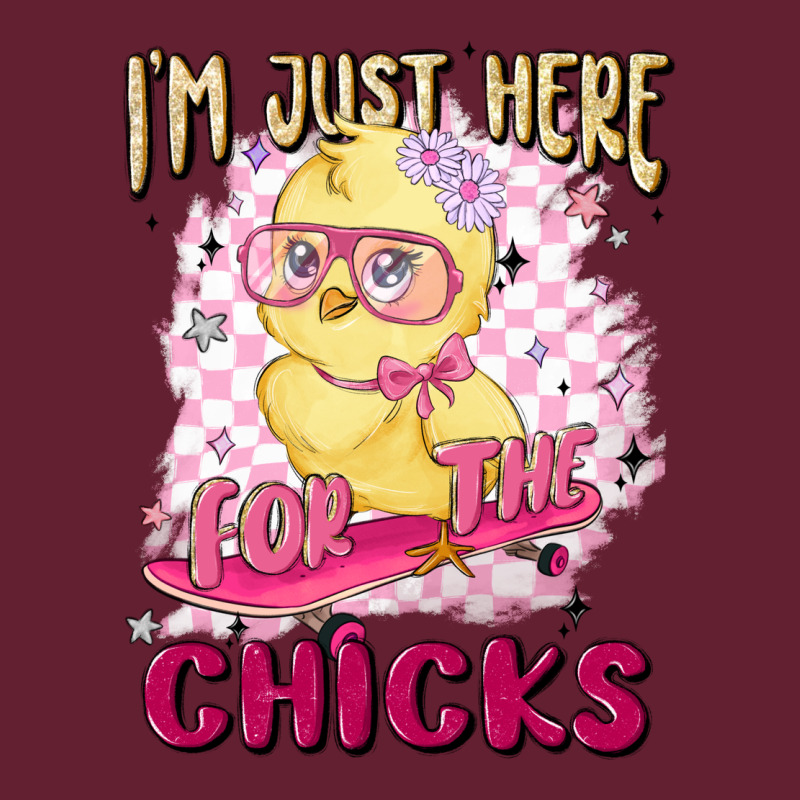 I'm Just Here For The Chicks Classic Tee by MaliasSmallBusiness | Teevron