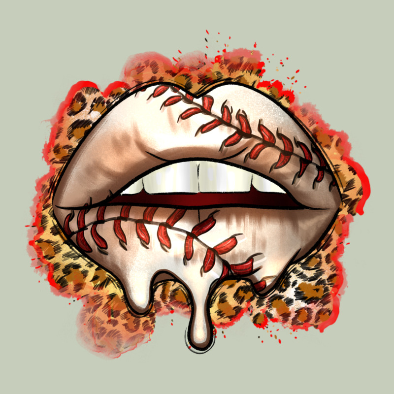Baseball Lips Ladies Tee by Zillion Design Studio | Teevron