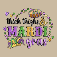 Thick Thighs Mardi Gras Long Sleeve Tee | Teevron