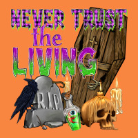 Never Trust The Living Premium Sweatshirt | Teevron