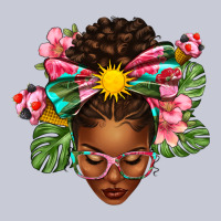 Afro Woman Summer Heavyweight Hoodie | Teevron