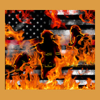 Firefighter Thin Red Lin Urban Heavy Tee | Teevron
