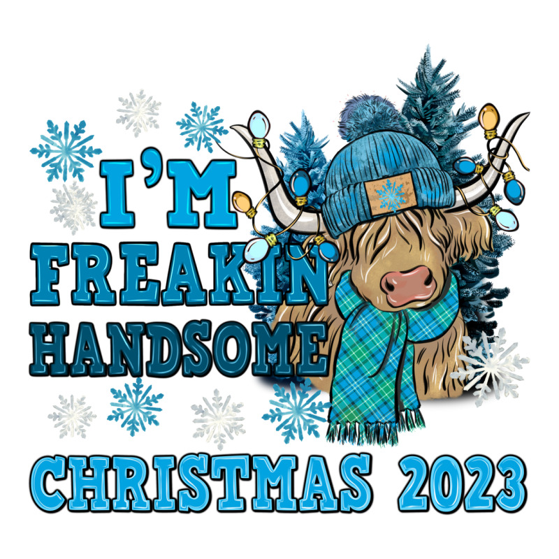 Im Freakin Freezin Christmas 2023 Urban Heavy Tee by NancyCooperArtShop | Teevron