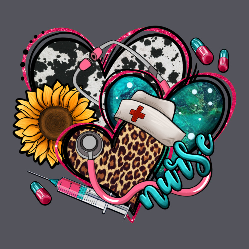 Nurse Hearts Vintage Hoodie by Jasminsmagicworld | Teevron