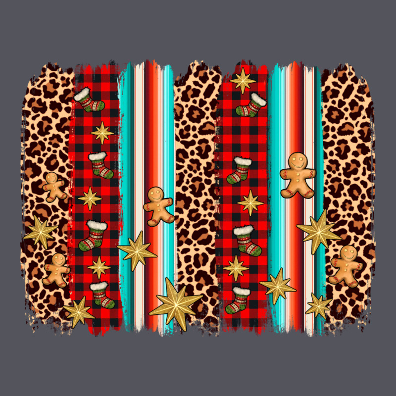 Christmas Socks Cookie Leopard Brushstroke Vintage Hoodie by AdoDesignShop | Teevron