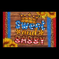 Usa Sweet And Sassy Skinny Metal Can Holder Premium Tee | Teevron