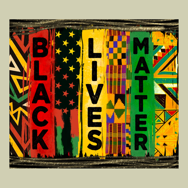 Black Lives Matter Tumbler Heavy Core Tee by HRA Design Shop | Teevron