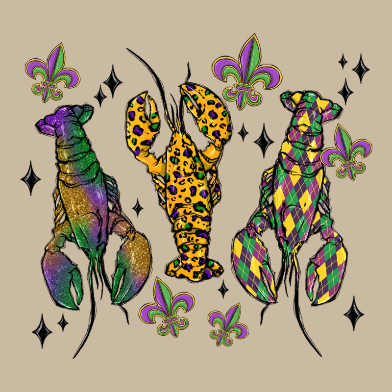 Mardi Gras Crawfish Long Sleeve Tee by MaliasSmallBusiness | Teevron
