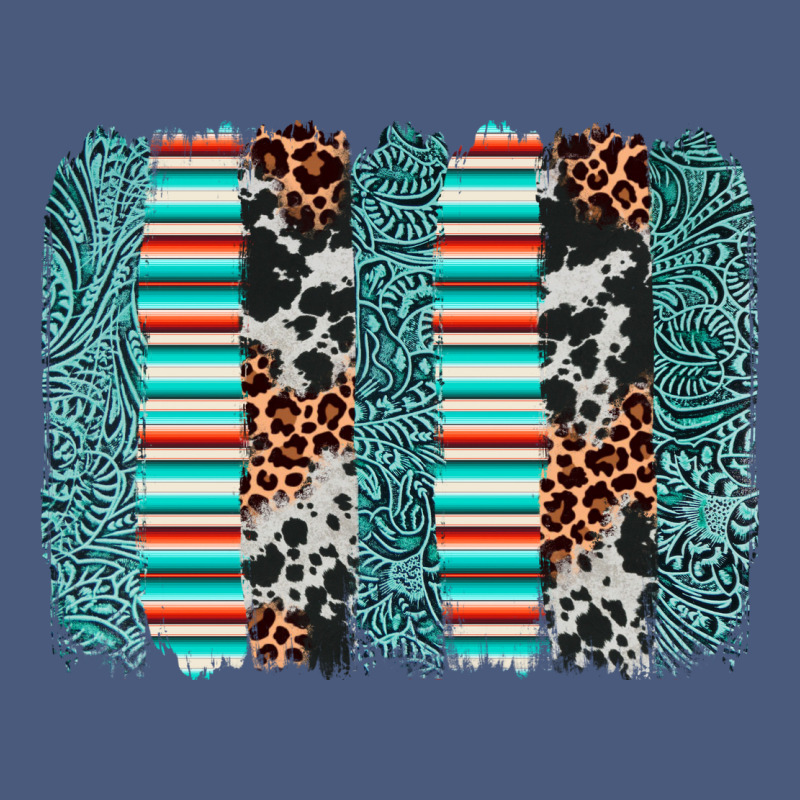 Serape Leopard Cowhide  Brushstroke Vintage Hoodie by AdoDesignShop | Teevron