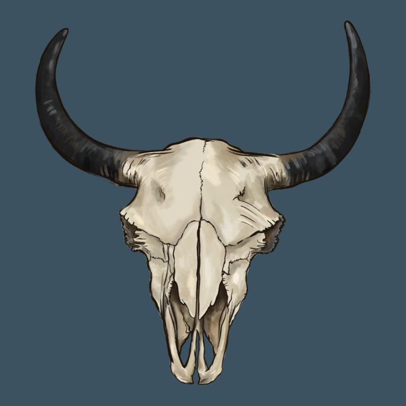 Bull Skull Urban Heavy Tee by BarkalooDesign | Teevron