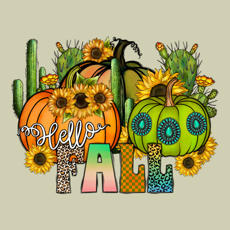Hello Fall Heavy Core Tee by CowhideDigitalArt | Teevron