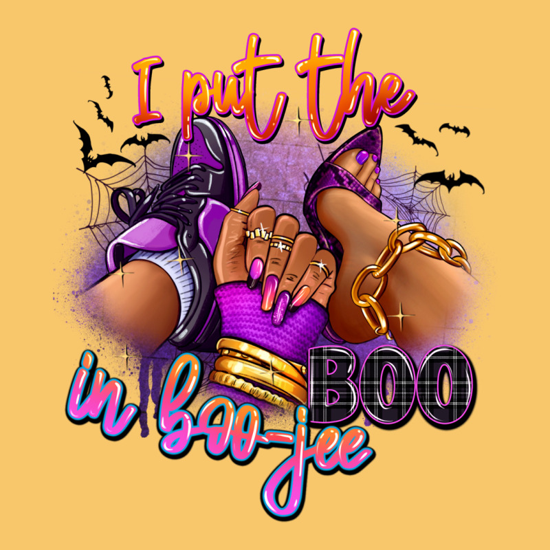 I Put The Boo In Boo-jee Sneaker And Heel Vintage Hoodie by RanaPortraitStore | Teevron