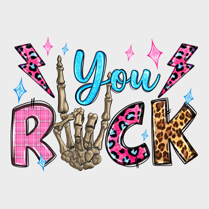 You Rock Valentine's Day Olivia Urban Hoodie by OliviaCreatesArt | Teevron