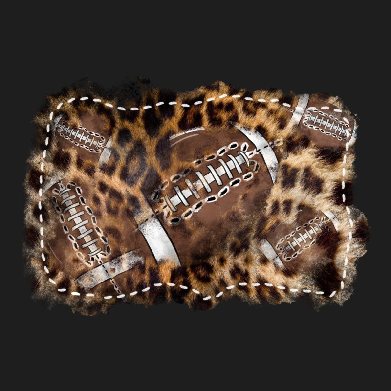 Football Background Leopard Heavyweight Hoodie by NancyCooperArtShop | Teevron