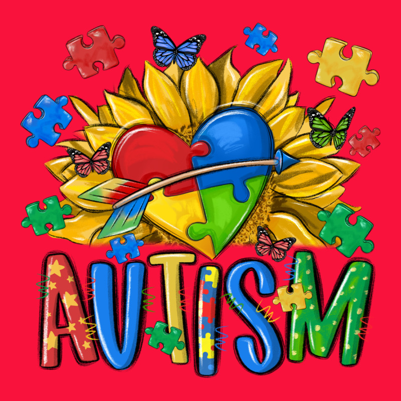 Austism Sunflower Classic Tee by MaliasSmallBusiness | Teevron