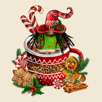 Christmas Coffee Afro Gnome Premium Tee | Teevron