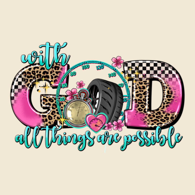 With God All Things Are Possible Race Premium Tee by AdoDesignShop | Teevron