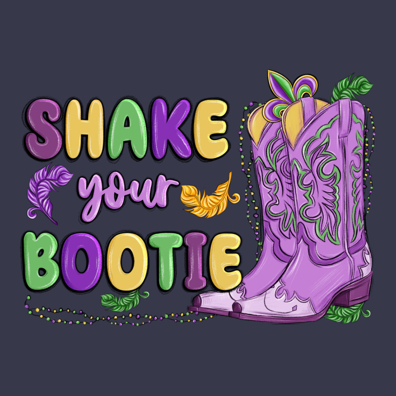 Shake Your Bootie Mardi Gras Long Sleeve Tee by MaliasSmallBusiness | Teevron