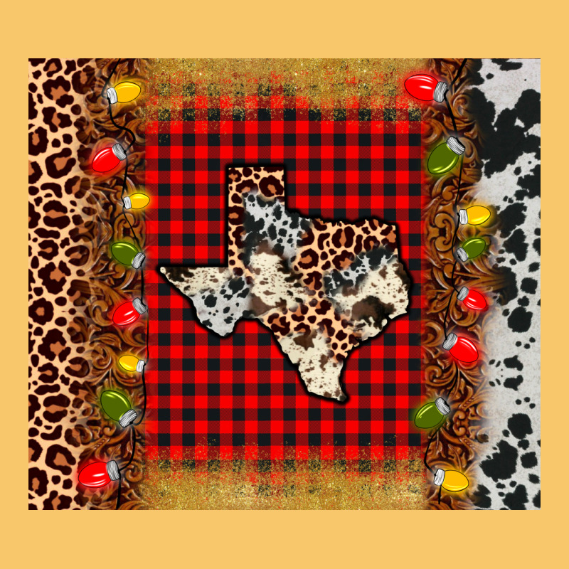 Texas Christmas Tumbler Vintage Hoodie by AdoDesignShop | Teevron