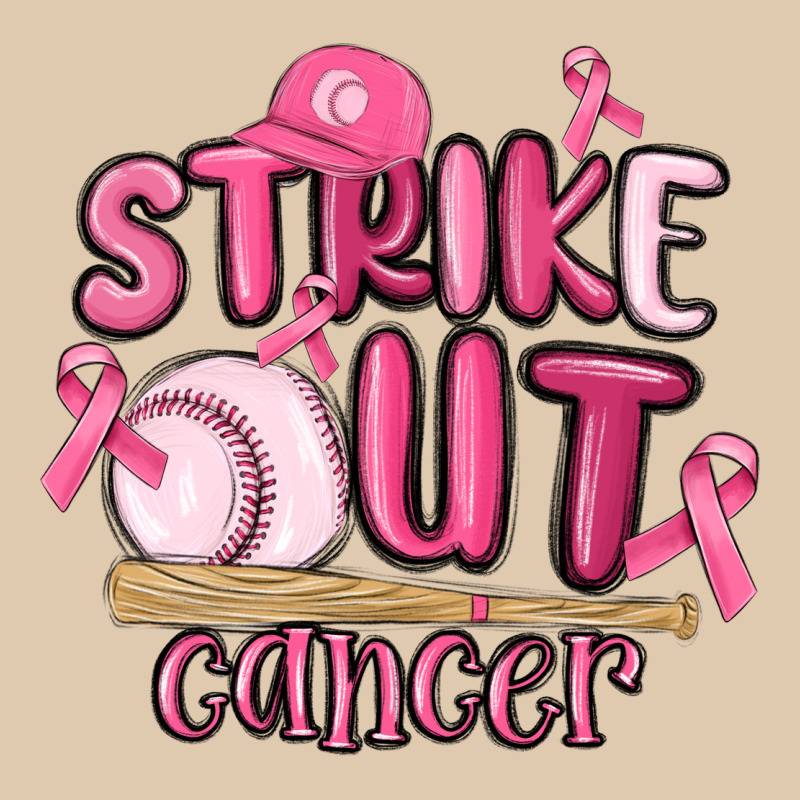 Strike Out Cancer Baseball Heavyweight Sweatshirt by MaliasSmallBusiness | Teevron