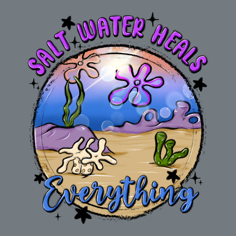 Salt Water Heals Everything Heavyweight Sweatshirt by MaliasSmallBusiness | Teevron