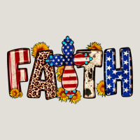 Faith Usa Flag Sunflower Heavy Core Tee | Teevron