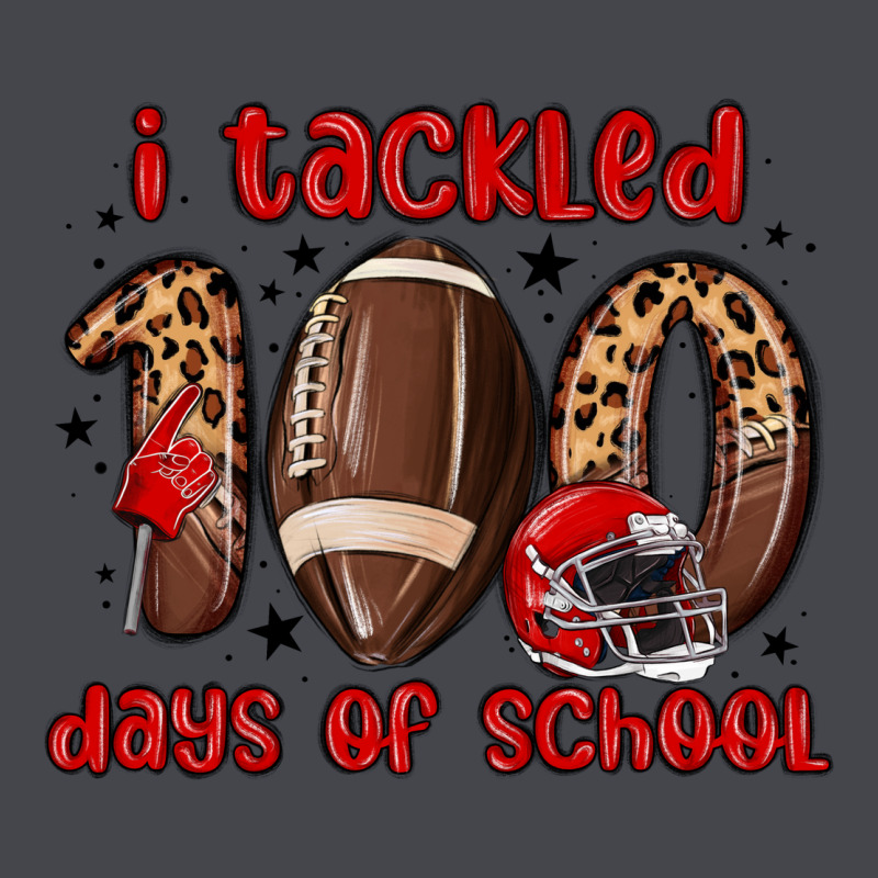 I Tackled 100 Days Of School Long Sleeve Tee by MaliasSmallBusiness | Teevron