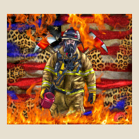 Western Firefighter With American Urban Heavy Tee | Teevron